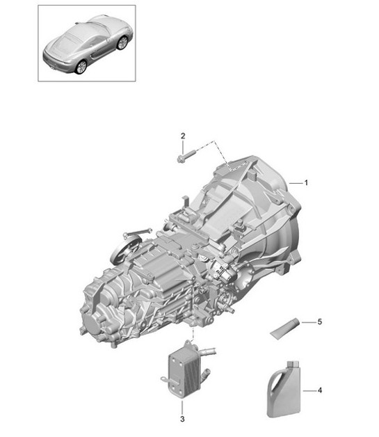 Diagram 302-000 Porsche 918 Spyder 2014-2015 