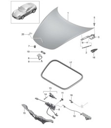 Cover - FRONT - 981C Cayman / Cayman S 2014-16
