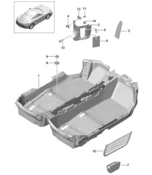 Pavimento 981C Cayman / Cayman S 2014-16