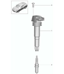 Sistema di accensione 981C Cayman / Cayman S 2014-16