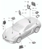 Electrical equipment Cayman 987C/981C (2005-2016)