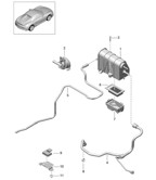 Fuel System, Exhaust System Boxster 986/987/981 (1997-2016)