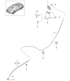 Fuel System, Exhaust System Boxster 986/987/981 (1997-2016)