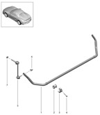 Rear Axle Boxster 986/987/981 (1997-2016)