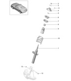 Rear Axle Boxster 986/987/981 (1997-2016)