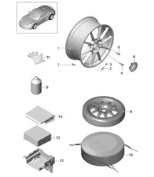 Llantas 981.SP Boxster Spyder 2016