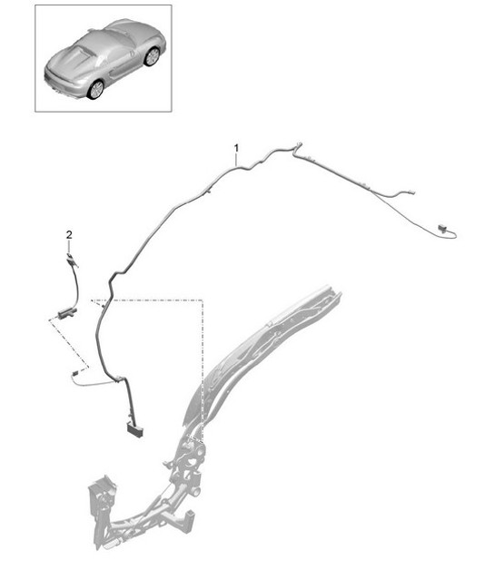 Diagram 811-020 Porsche 955  Cayenne Turbo S 4.5L 2006>> Body