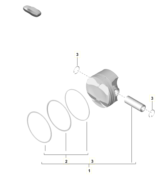 Diagram 102-006 Porsche 9J1.1 Taycan 2020-24 