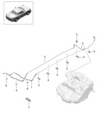 Fuel System, Exhaust System Boxster 718 (982) 2017>>