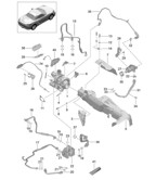 Fuel System, Exhaust System Boxster 718 (982) 2017>>