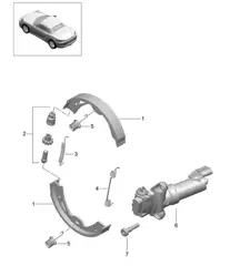 Parkeerrem 718 (982) Boxster 2017>>
