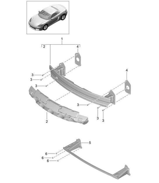 Diagram 802-060 Porsche 9J1.1 Taycan GTS 2020-24 
