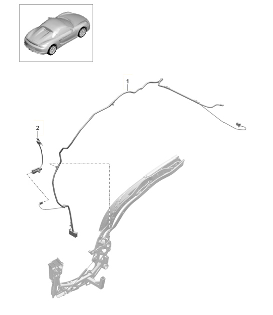 Diagram 811-022 Porsche Cayman 718C (982C) 2017>> Body