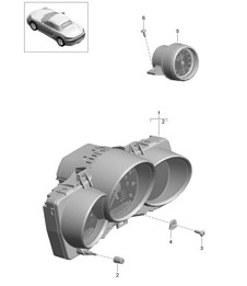 Instruments / Stopwatch / Standard  (PR:022, 023, 026, 027, 008, 009) 718 (982) Boxster >> 31.05.2020