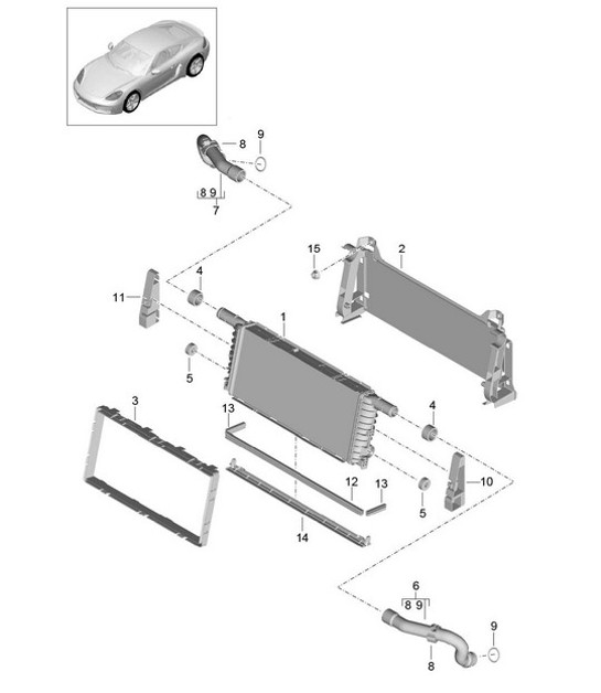 Mittelkühler (PR:153) 718C (982C) Cayman 2017>>