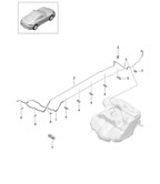 Fuel System, Exhaust System Cayman 718C (982C) 2017>>