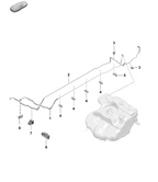 Fuel System, Exhaust System Cayman 718C (982C) 2017>>