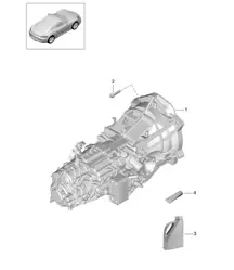 Boîte de vitesses manuelle / Transmission de remplacement (Modèle : G8200,G8220) - Manuelle 6 vitesses - 718C (982C) Cayman 2017>>