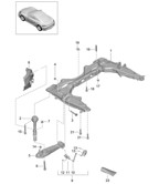 Front Axle, Steering  Cayman 718 (982) 2017>>