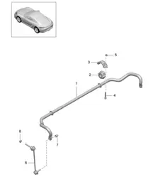 防倾杆 718C (982C) Cayman 2017>>