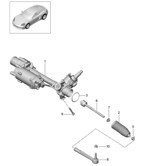 Front Axle, Steering  Cayman 718 (982) 2017>>