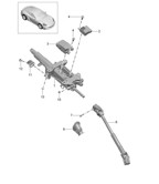 Front Axle, Steering  Cayman 718 (982) 2017>>