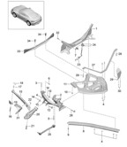 Rear Axle Cayman 718C (982C) 2017>>