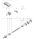 Rear Axle Cayman 718 (982) 2017>>