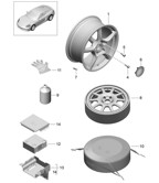 Wheels, Brakes Cayman 718C (982C) 2017>>