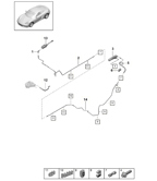 Hand Lever System, Pedal Cluster  Cayman 718C (982C) 2017>>