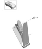 Hand Lever System, Pedal Cluster  Cayman 718C (982C) 2017>>