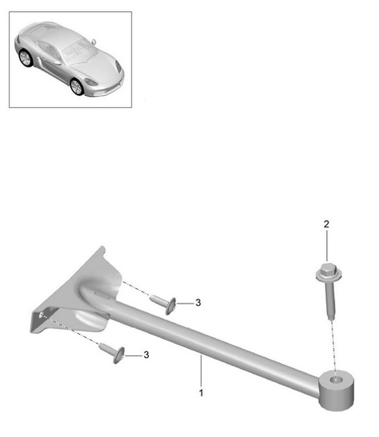 Diagram 801-015 Porsche 997 (911) MK1 2005-2008 Body