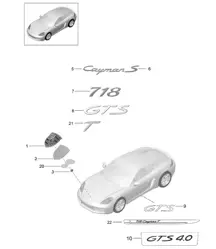 Decorative fittings 718C (982C) Cayman 2017>>