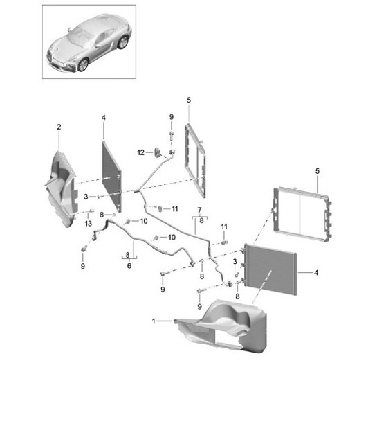 Diagram 813-020 Porsche Cayenne Turbo 4.5L 2003>> Carrocería