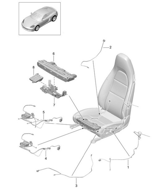 Diagram 817-010 Porsche Boxster 718 (982) 2017>> Body