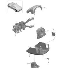 转向柱开关 718C (982C) Cayman 2017>>