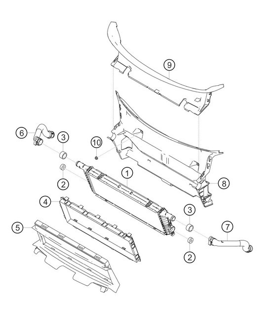 Diagram 1.1-16 Porsche Cayman 987C/981C (2005-2016) Motor