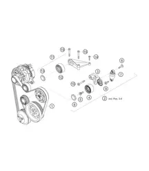 Transmission par courroie 982 Cayman GT4 Clubsport 2019-2020
