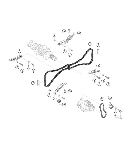 Diagram 1.1-08 Porsche Carrera GT 