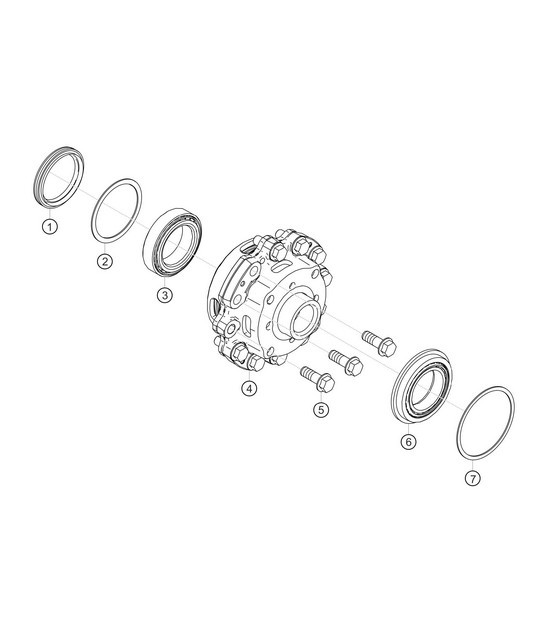 Diagram 3.3-03 Porsche 95B.3 Macan Petrol 2.0L 265Bhp 2022>> 