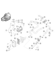 Versnellingsbakkoelsysteem 982 Cayman GT4 Clubsport 2019-2020