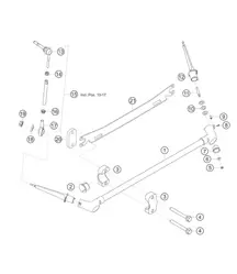 Stabilisator hinten 982 Cayman GT4 Clubsport 2019-2020