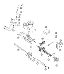 2019-2020 款 982 Cayman GT4 Clubsport 竞赛版主制动缸