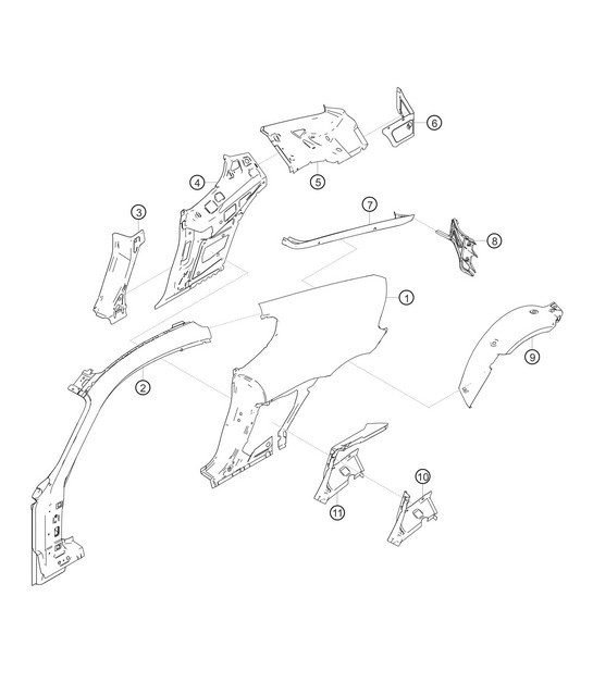 Diagram 8.8-06 Porsche 9YA.2 Cayenne V6 3.0L Essence 353Cv 2023>> 