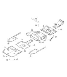 Unterbodenverkleidung 982 Cayman GT4 Clubsport 2019-2020