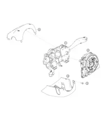 Interrupteur de colonne de direction 982 Cayman GT4 Clubsport 2019-2020