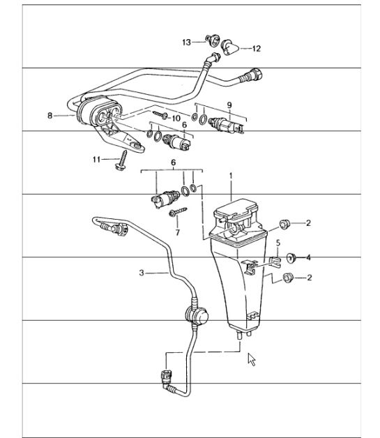 carbon canister 986 Boxster 1997-04