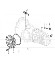 transmission single parts 986 Boxster G86.20 2000 ONWARDS
