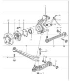 Rear Axle Boxster 986/987/981 (1997-2016)