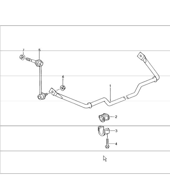 stabiliser 986 Boxster 1997-04